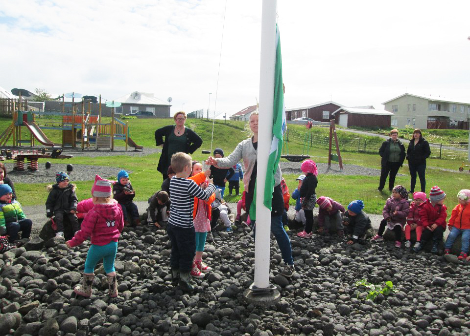 Fengu Grænfánann í þriðja sinn