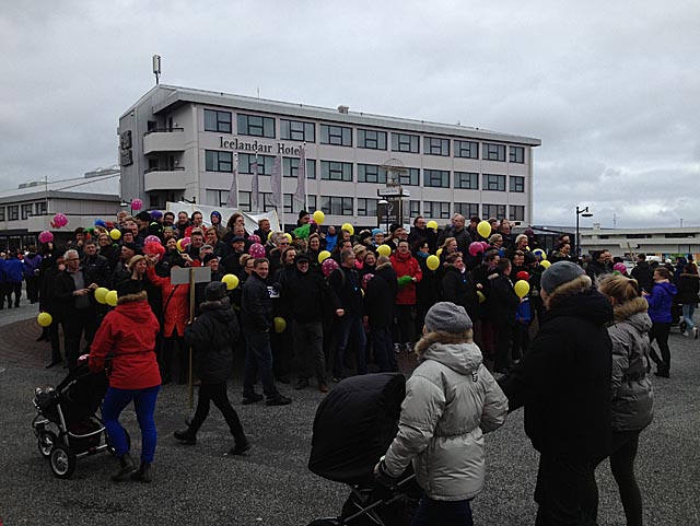 Þúsundir í Árgangagöngu og mikil stemmning á Ljósanótt 2013