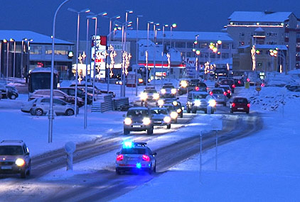 Lögreglumenn á eigin ábyrgð við æfingar í jólatraffíkinni