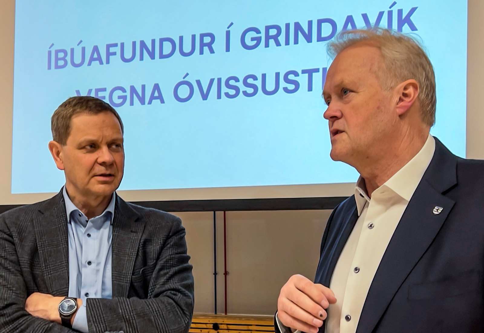 Fundað með Grindvíkingum vegna umbrota við Þorbjörn