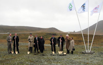 Skóflustunga að metanólverksmiðju í Svartsengi tekin í dag