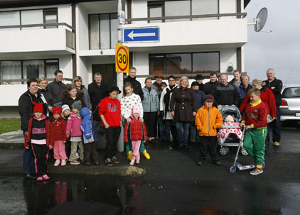 Nágrannavarsla við Birkiteig í Reykjanesbæ