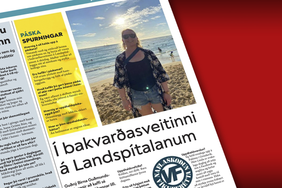 Í bakvarðasveitinni á Landspítalanum