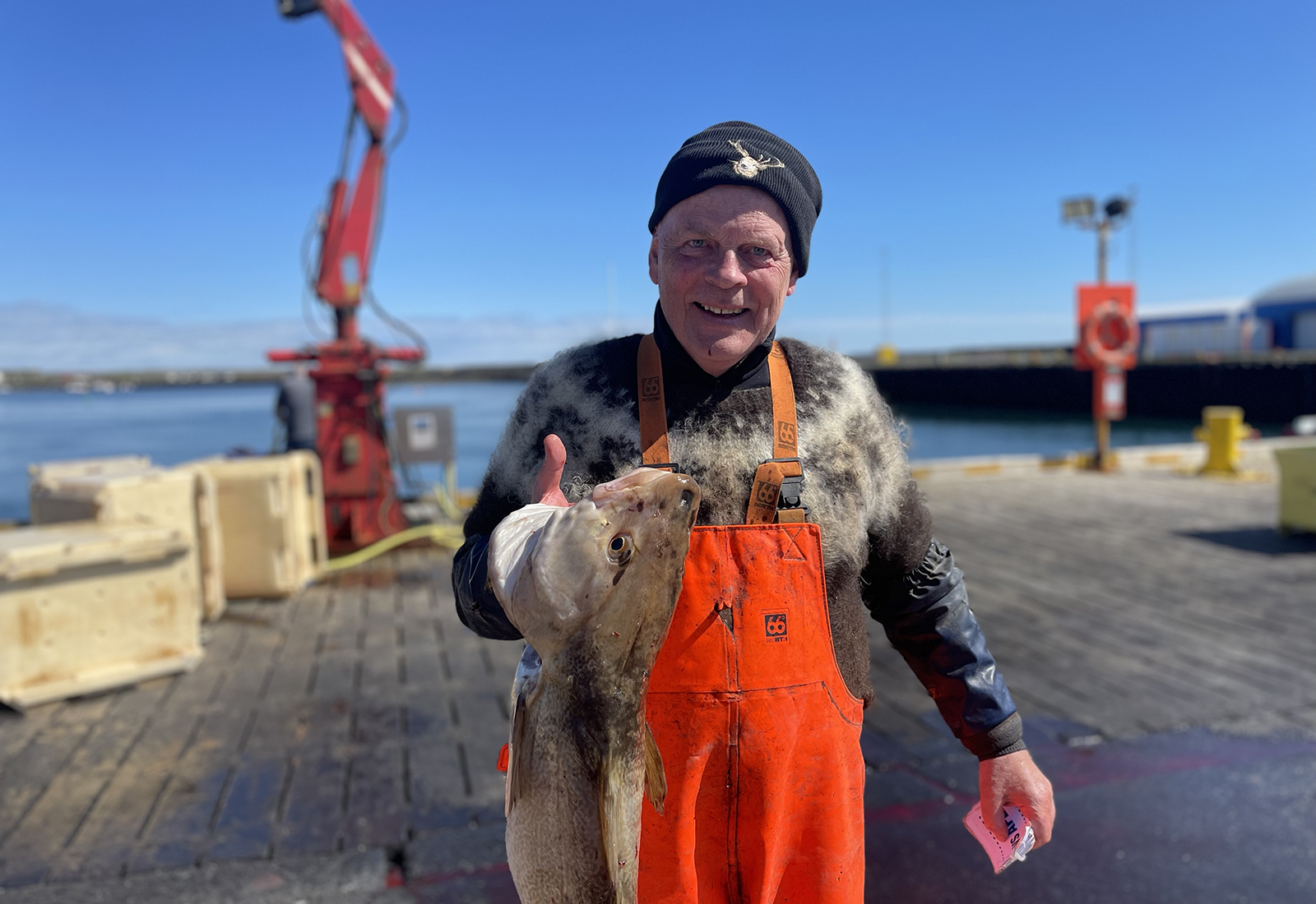 Ómar á Þórdísi GK-68 tók skammtinn í dag á strandveiðinni.