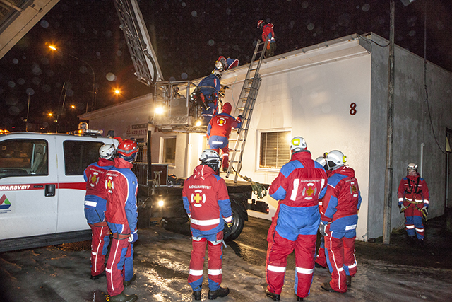 Við sjálfboðaliðar björgunarsveitanna göngum svo sannarlega í takt