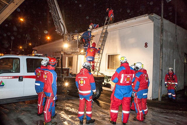 Við sjálfboðaliðar björgunarsveitanna göngum svo sannarlega í takt