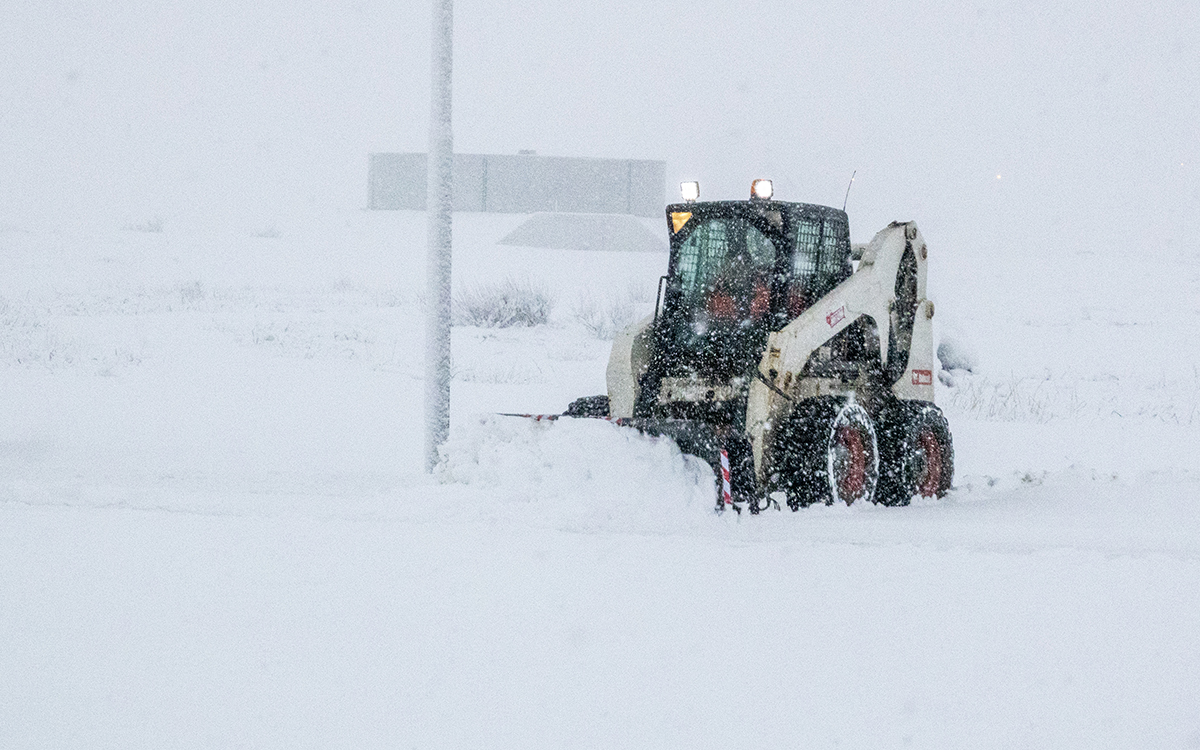 Ófærð og óveður hefur áhrif á dreifingu Víkurfrétta 