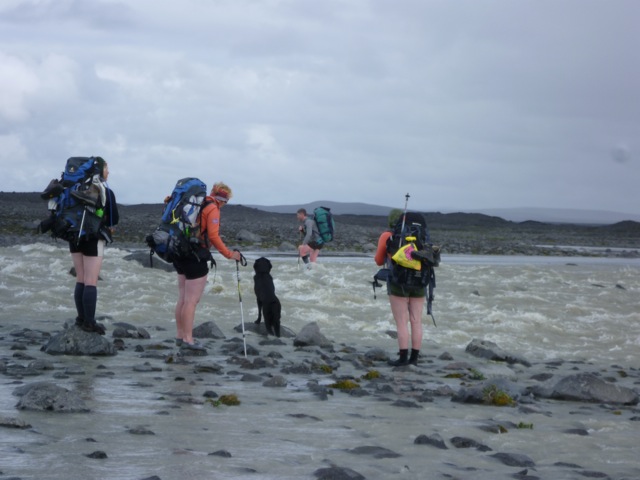 Sigruðust á blöðrum, veðurofsa og beljandi jökulám - myndir