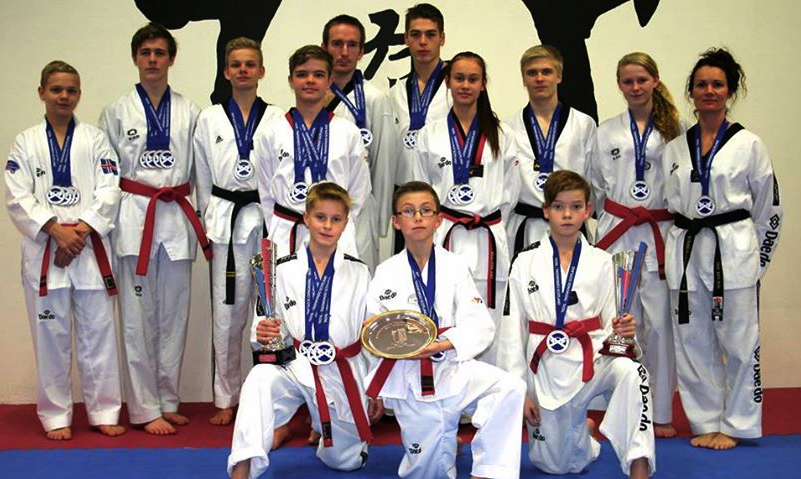 Góður árangur Sandgerðinga á taekwondo móti í Skotlandi