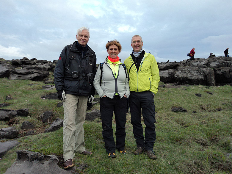 Leiran skoðuð í Reykjanesgönguferð - myndir