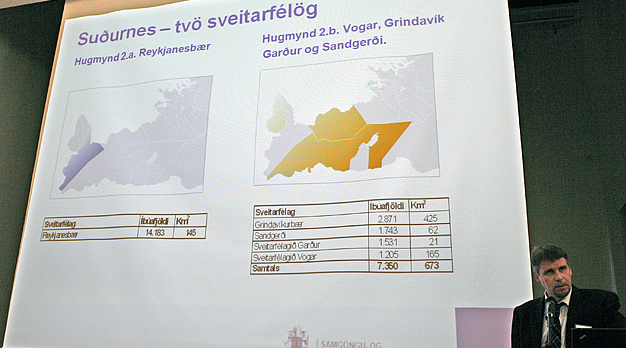 Tvær hugmyndir um sameiningu sveitarfélaga á Suðurnesjum