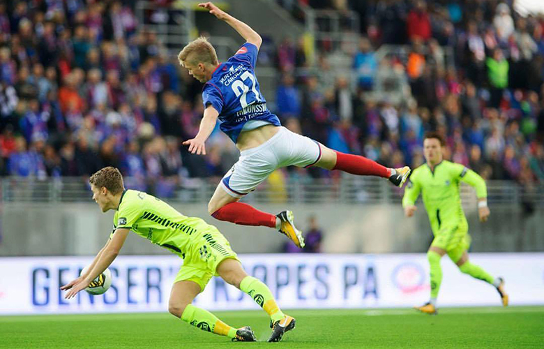 Samúel Kári maður leiksins hjá Vålerenga