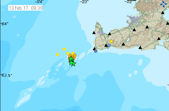 Jarðskjálftar á Reykjaneshrygg