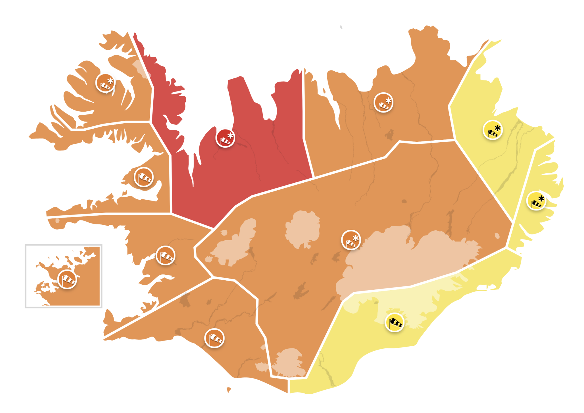 Röskun á skólastarfi vegna óveðurs