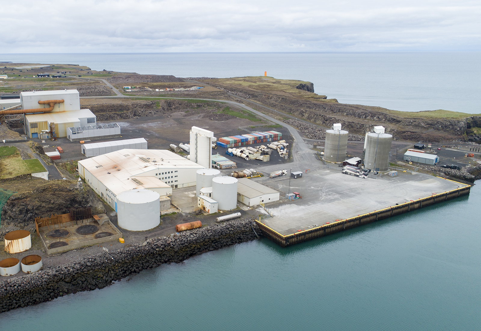 Búnaður fiskimjölsverksmiðju í Helguvík seldur til Marokkó