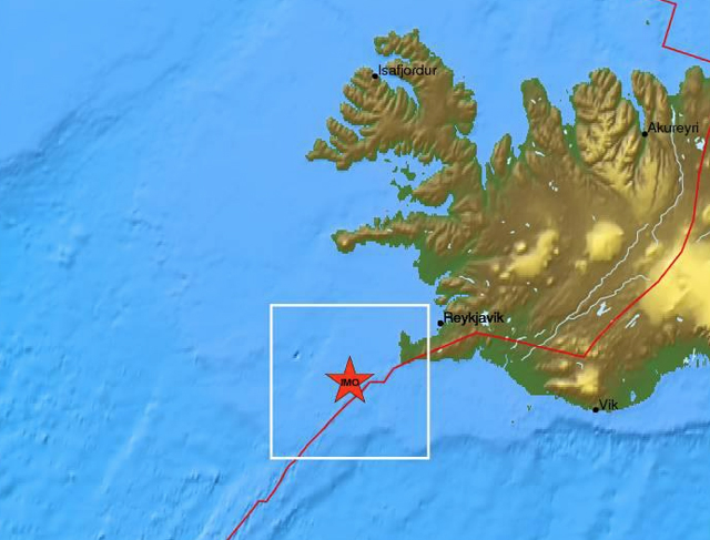 Jarðskjálftar finnast á Suðurnesjum