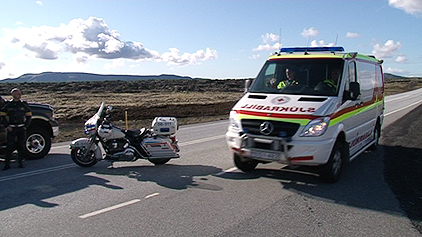 Video: Sjöunda banaslysið í umferðinni á árinu