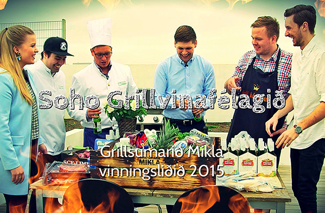 Soho Grillvinafélagið eru Grillmeistarar Íslands 2015