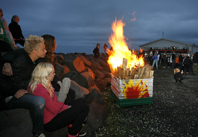 Sólseturshátíðin fór vel fram