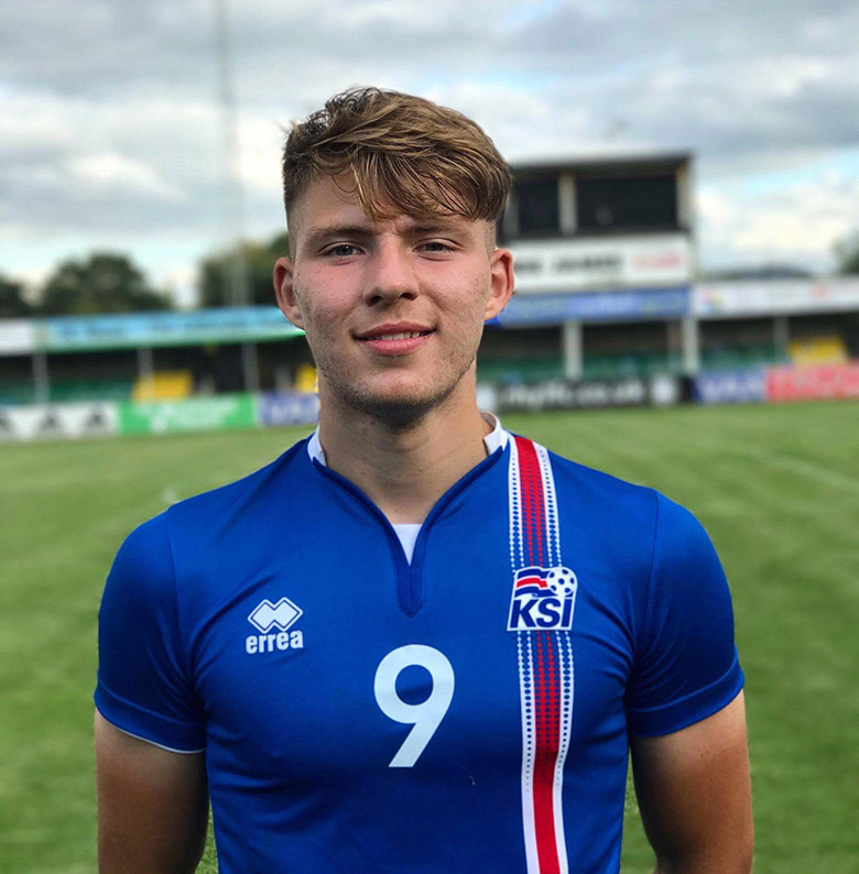 Stefán Ljubicic skoraði tvö mörk í sigri U19 gegn Wales