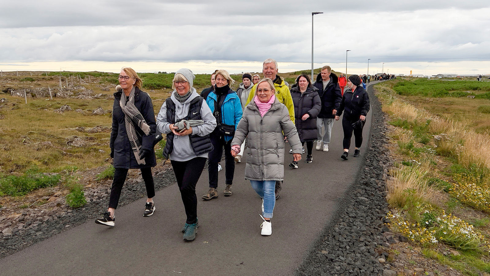 Suðurnesjabæjarhátíð sett í kjölfar ljósagöngu