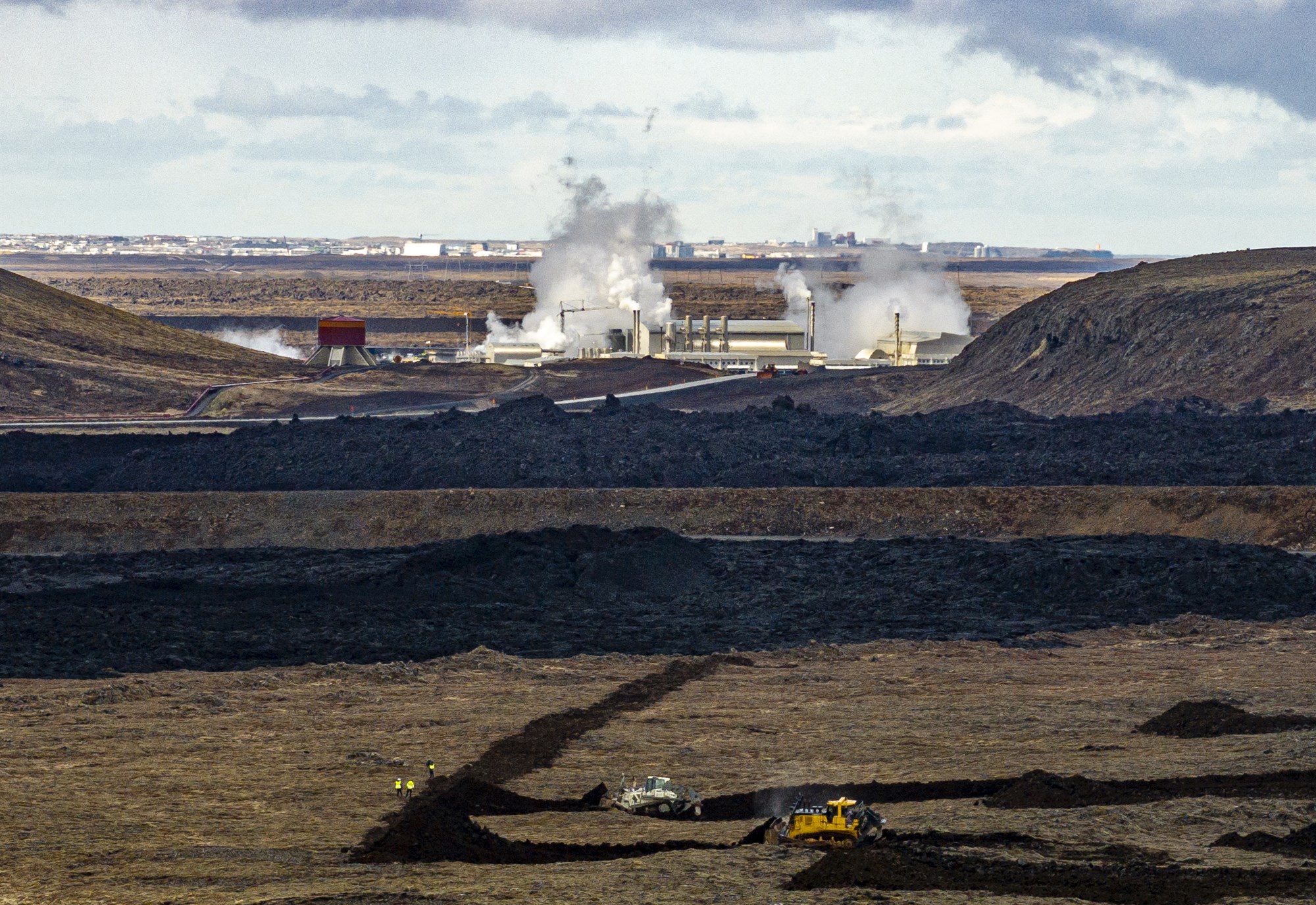 Stöðugt landris undir Svartsengi síðustu daga