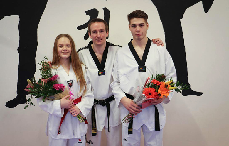 Kristmundur og Sunneva taekwondo-fólk ársins