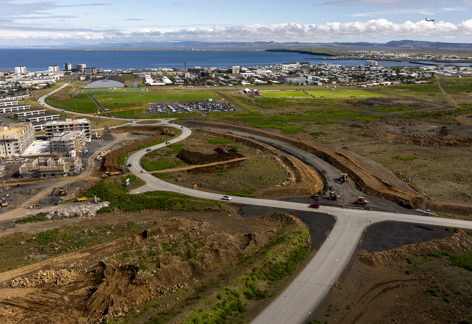 Þjóðbraut lokað vegna framkvæmda