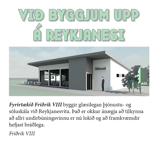 Tvö þjónustuhús á Reykjanesi?