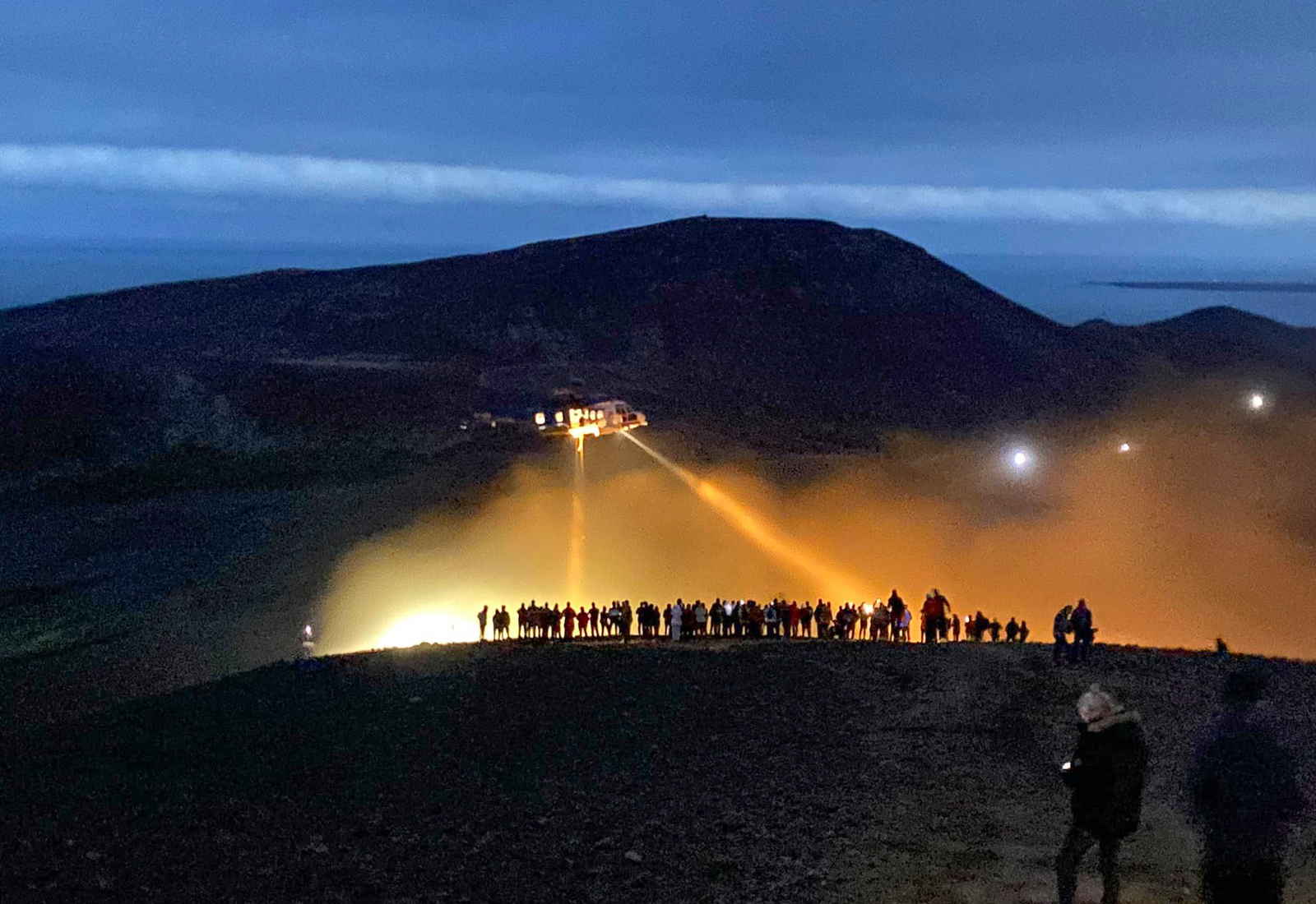 Á annan tug slasaðra við gosið í ágústmánuði