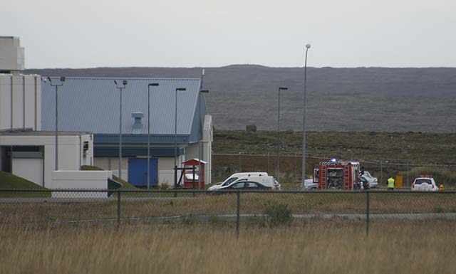 Slökkvilið reykræsti Varnarmálastofnun