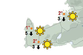 Hægviðri en kalt