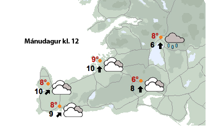 Dregur úr vindi í dag