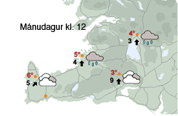 Útlit fyrir ágætt veður á gamlársdag