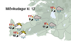 Sunnanáttir og meiri rigning