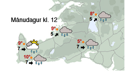 Ekkert lát á vætutíðinni