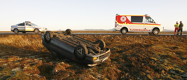  Endaði á toppnum við Grindavíkurveg