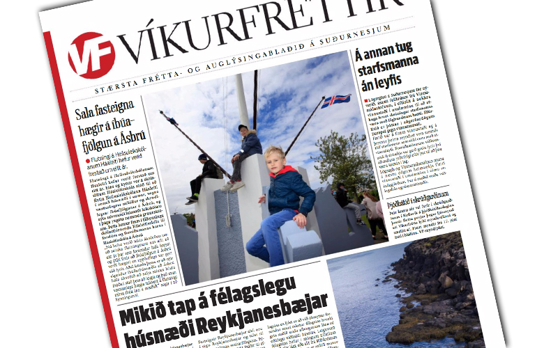 Hér eru Víkurfréttir í þessari viku