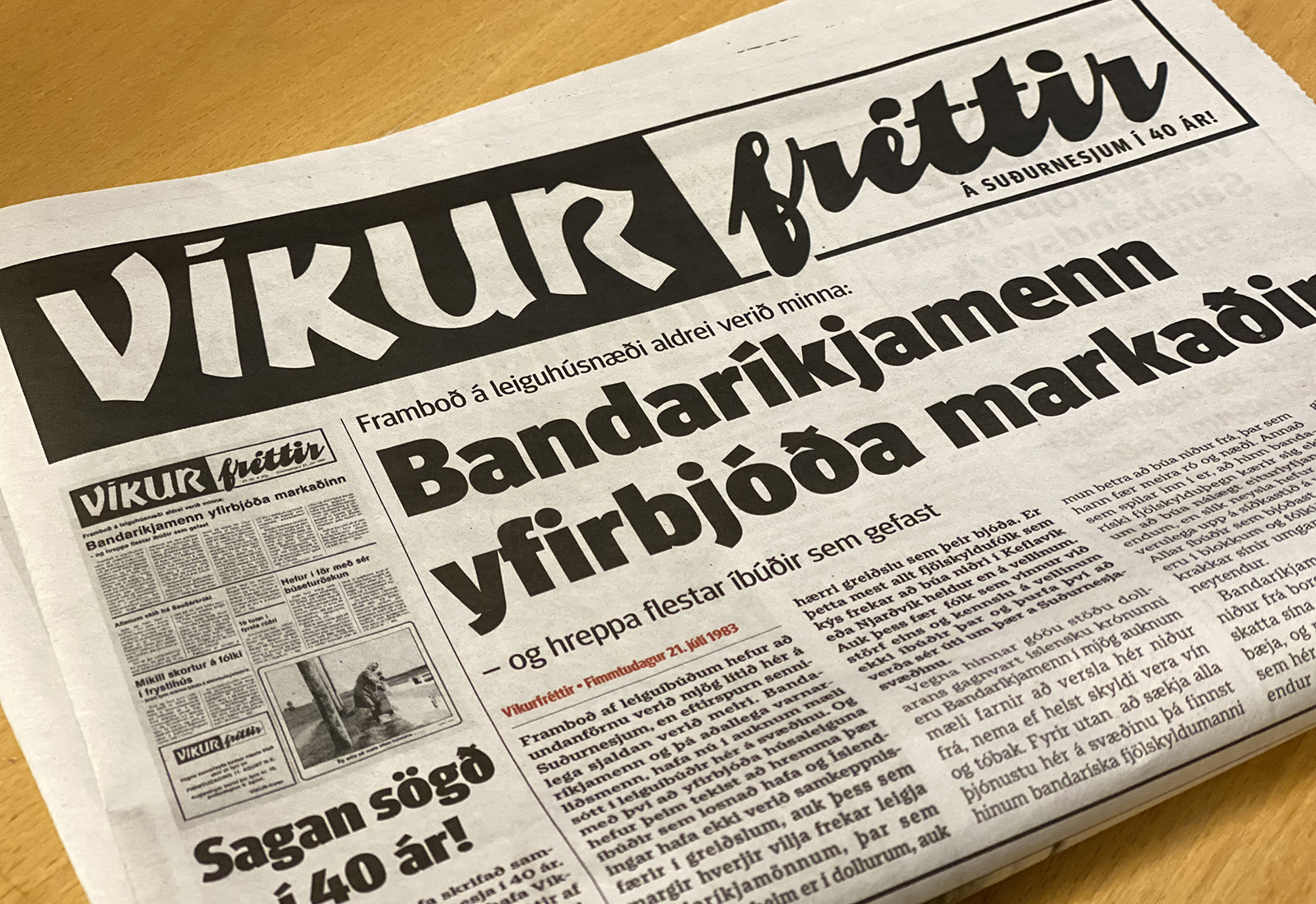 Bandaríkjamenn  yfirbjóða markaðinn