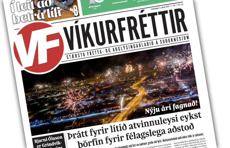 Hér eru Víkurfréttir í dag - 1. tölublað 40. árgangs