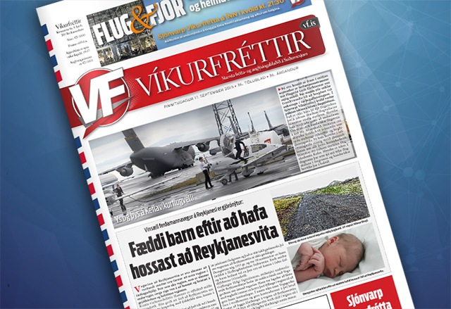 Ferskar Víkurfréttir komnar úr prentun