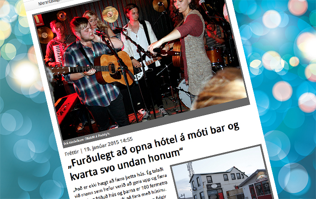 TOPP 10 á VF: „Furðulegt að opna hótel á móti bar…“