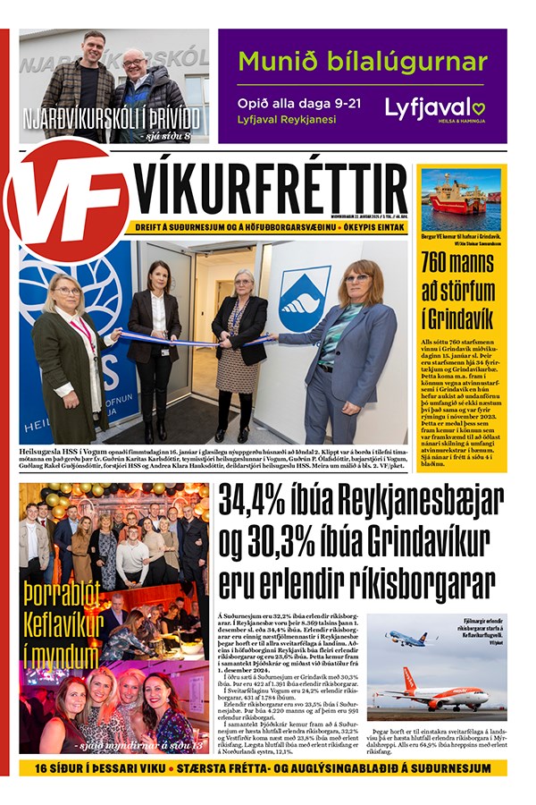 Víkurfréttir 3. tbl. 46. árg.