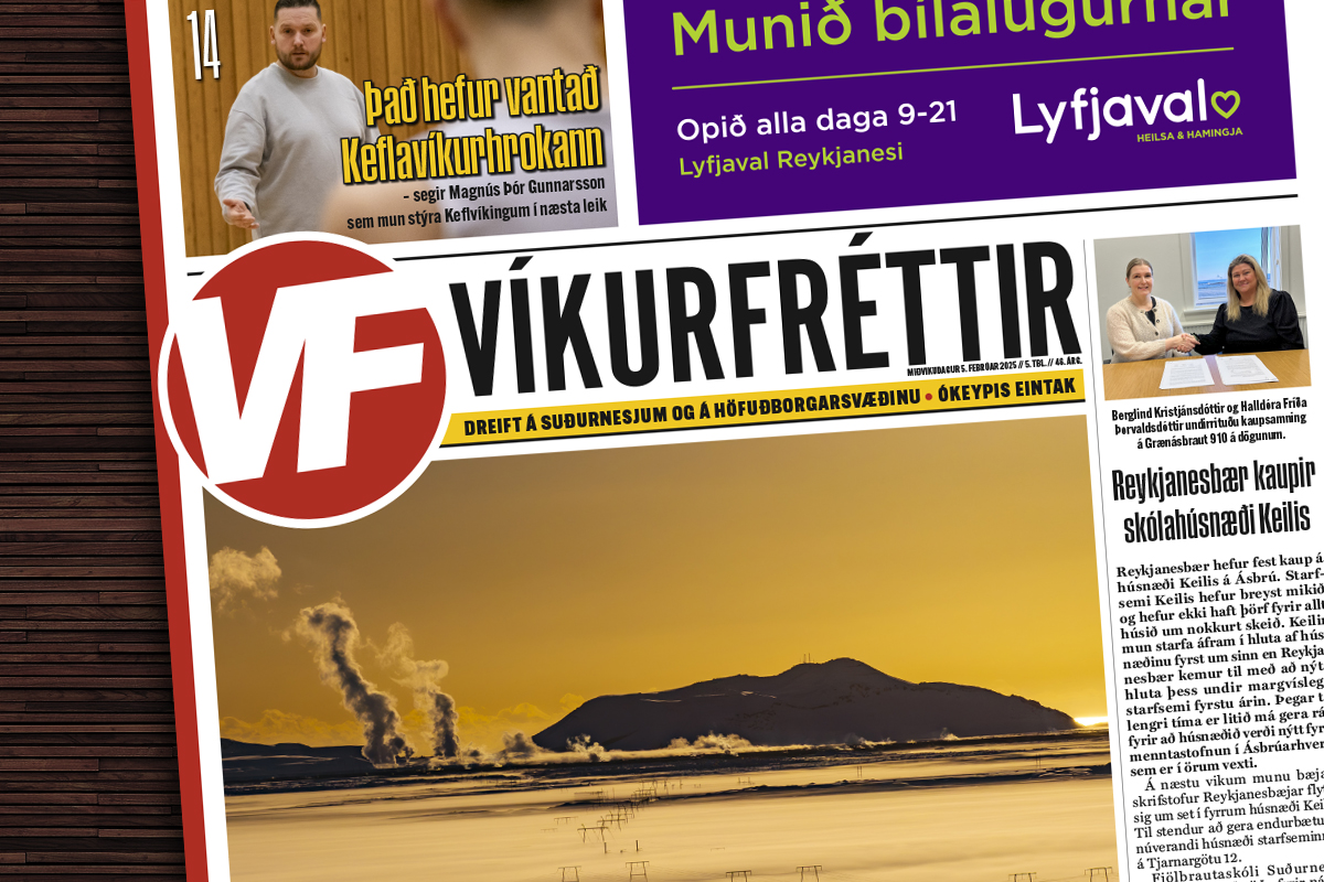 5. tölublað Víkurfrétta er hér