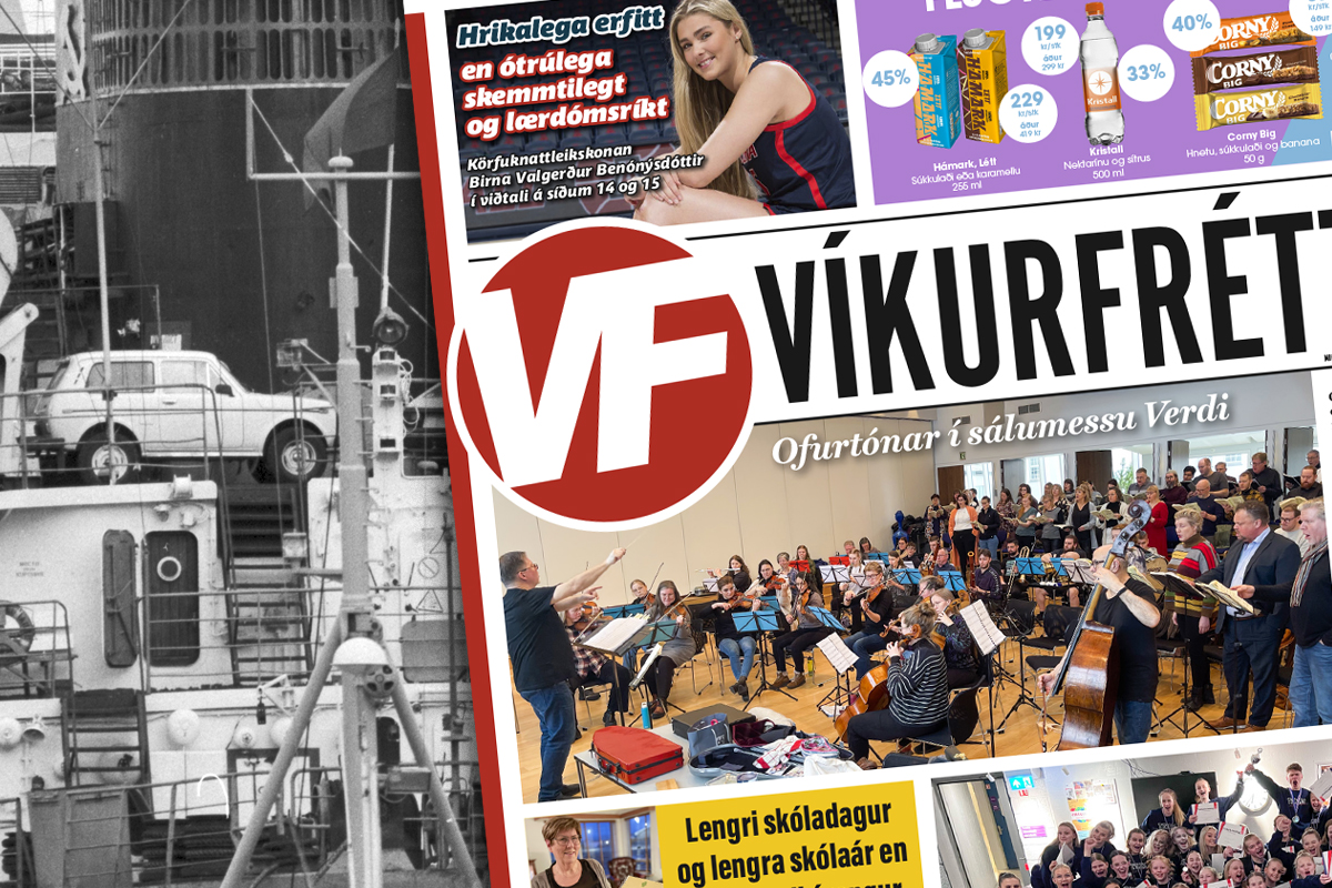 Víkurfréttir vikunnar eru komnar í loftið