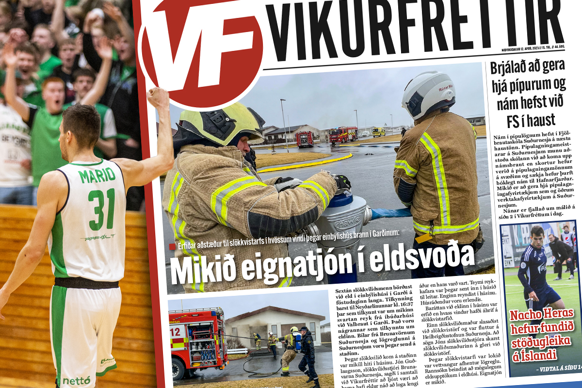 Hér eru Víkurfréttir vikunnar