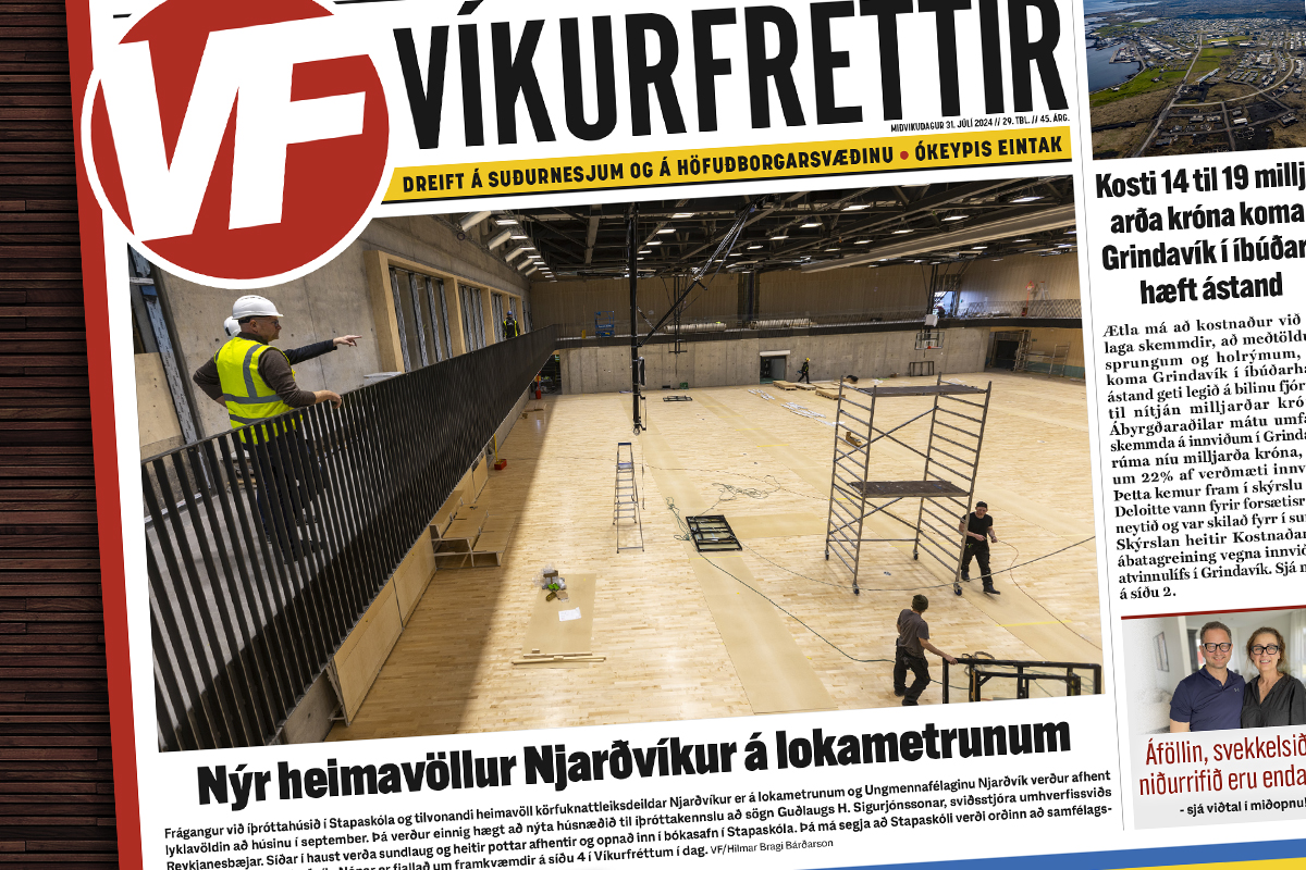 Víkurfréttir vikunnar eru komnar í loftið