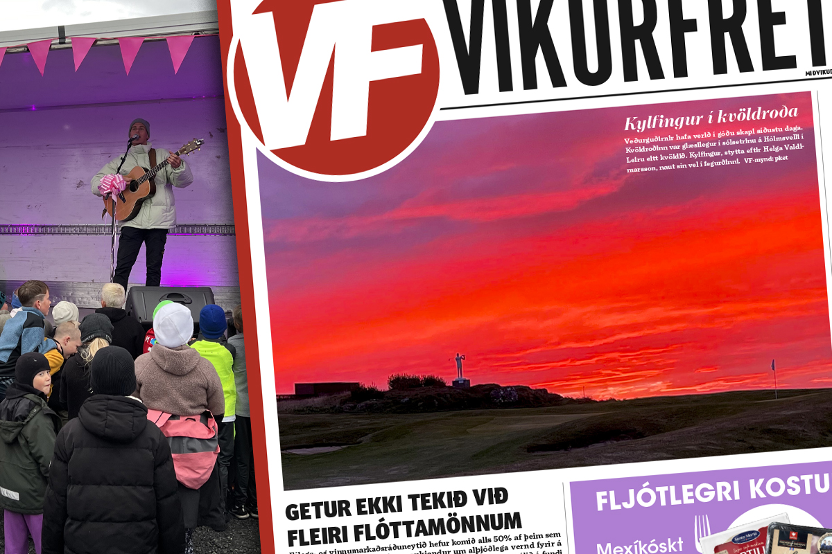 Víkurfréttir eru komnar í loftið