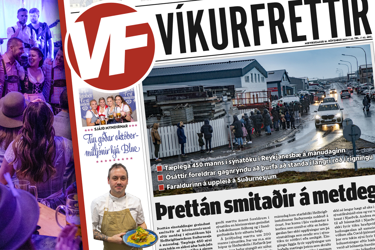 Bragðmiklar Víkurfréttir komnar á vefinn