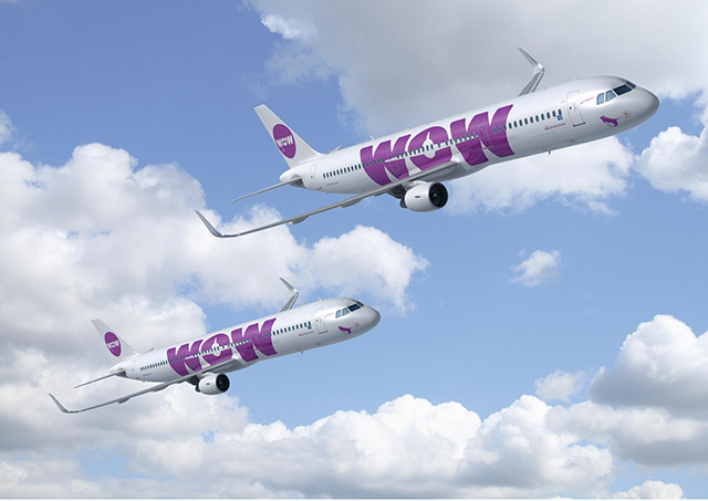 WOW air kaupir tvær nýjar Airbus A321 flugvélar